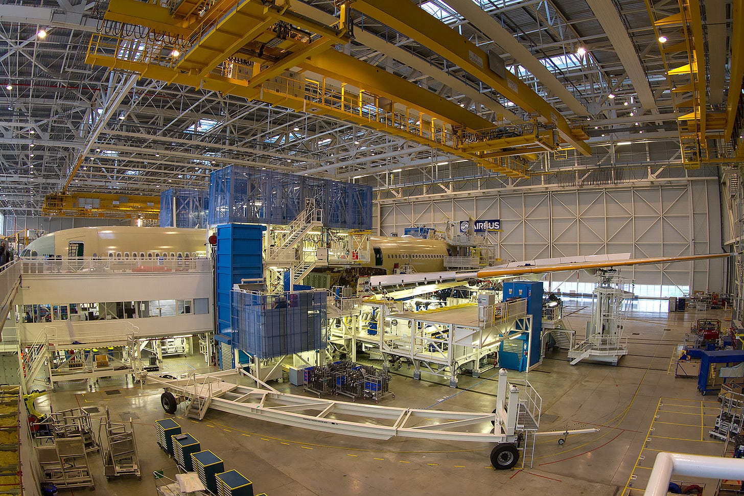 File:Airbus A350-941 on the assembly line in Toulouse.jpg - Wikimedia  Commons