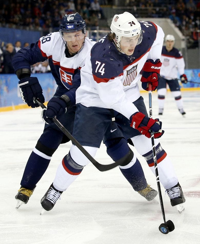 T.J. Oshie: Olympic hockey hero remains high-school legend | The Seattle  Times
