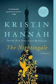 The cover of Kristin Hannah's novel "The Nightingale"