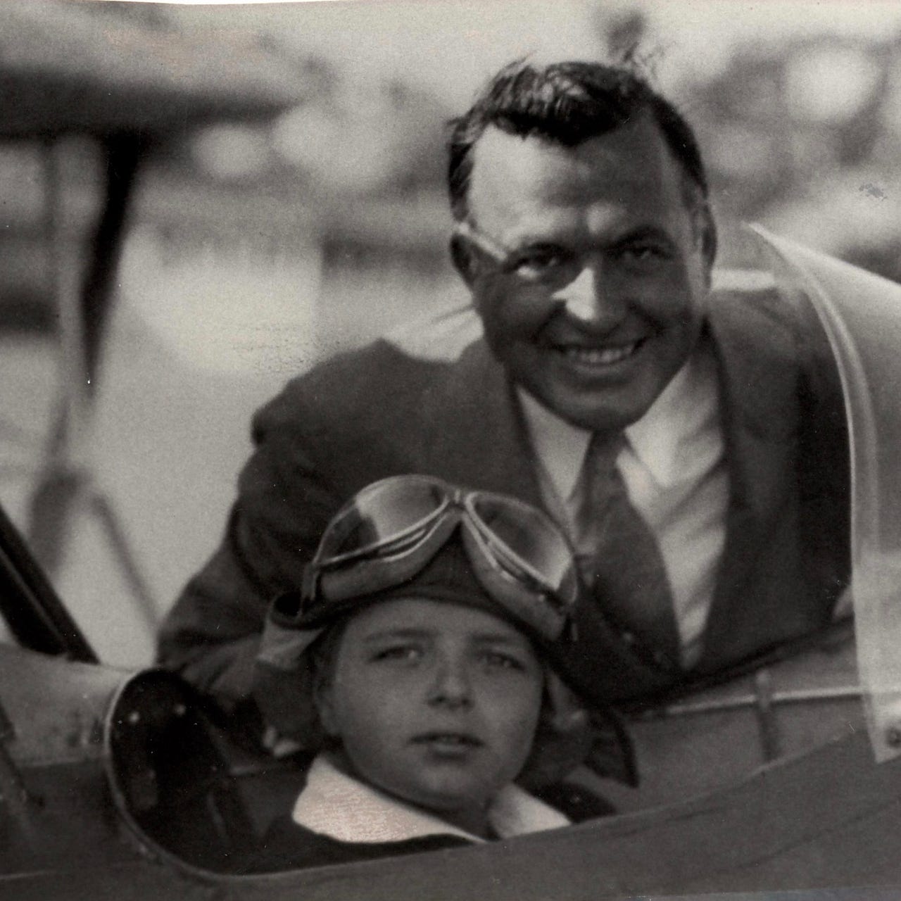 Grandson's Journey to Past