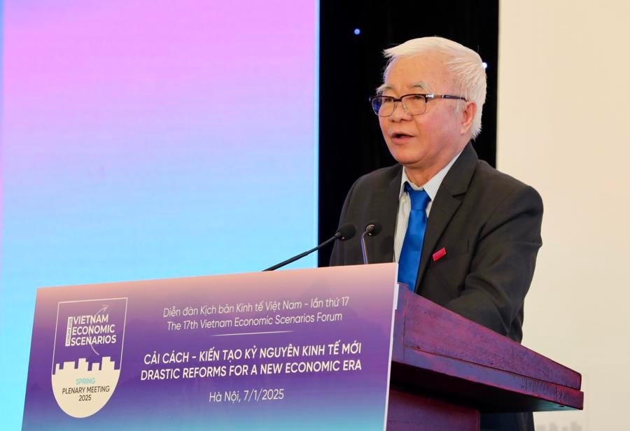 TS Chử Văn Lâm, Tổng biên tập Tạp chí Kinh tế Việt Nam/Vneconomy phát biểu khai mạc tại Diễn đàn. Ảnh: Việt Dũng TS Chử Văn Lâm, Tổng biên tập Tạp chí Kinh tế Việt Nam/Vneconomy phát biểu khai mạc tại Diễn đàn. Ảnh: Việt Dũng