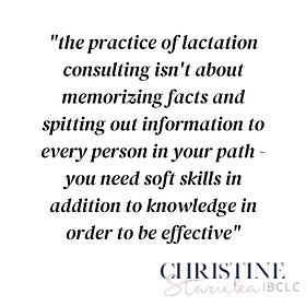 Making the most of your lactation-specific clinical experience