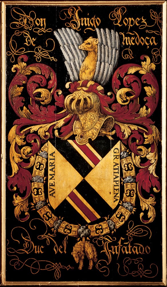Coat of arms of Don Íñigo López Mendoza Coat of arms of Don Íñigo López Mendoza