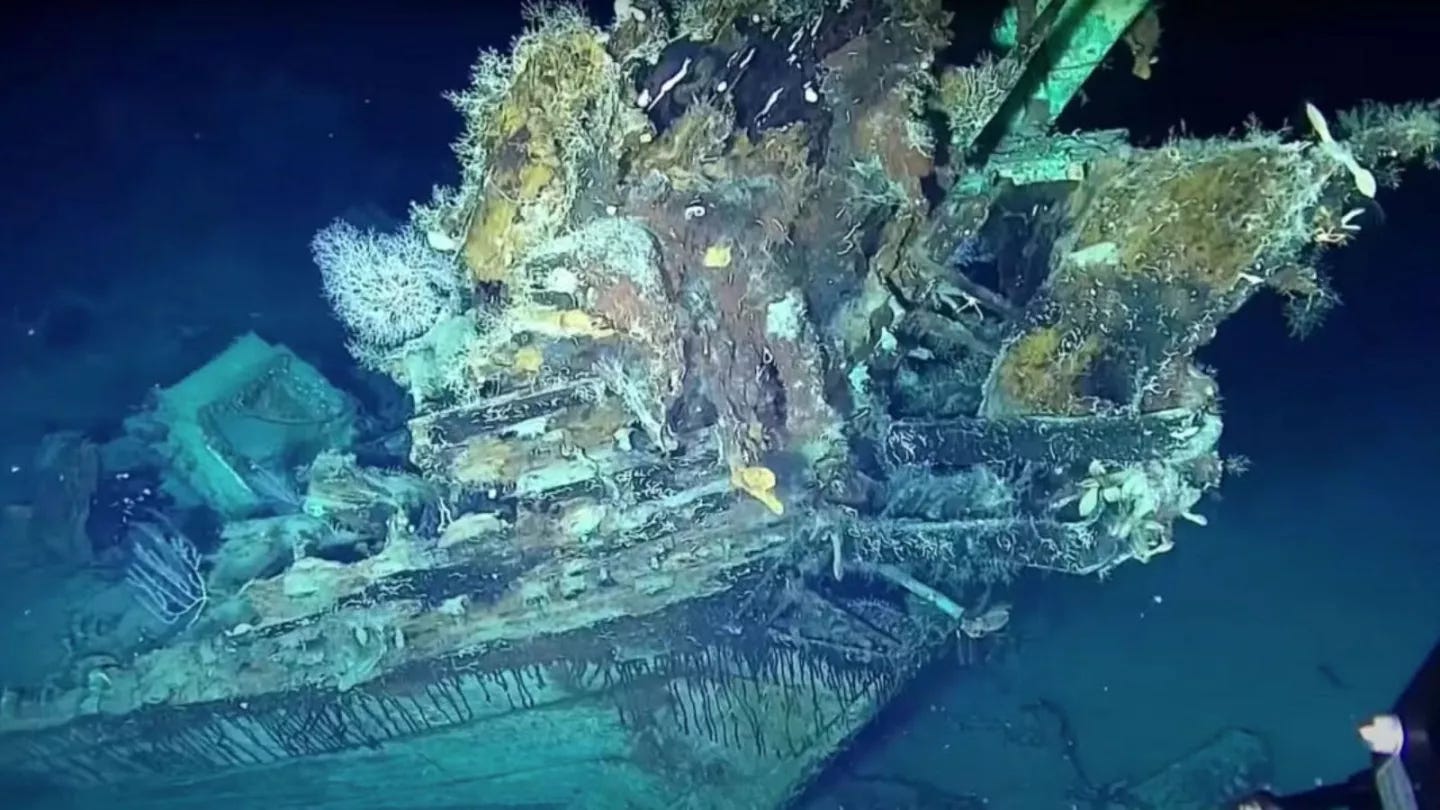 The sunken Spanish galleon San Jose