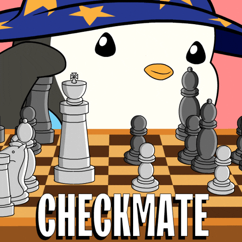 Checkmate, game over