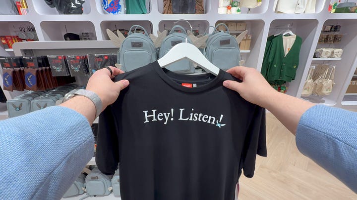 Nintendo Store San Francisco Zelda