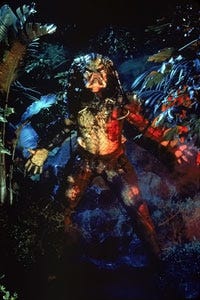 Kevin Peter Hall as the Predator Kevin Peter Hall as the Predator