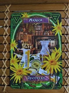 Kitchen Witch Oracle Card