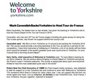 Yorks TdF Beal
