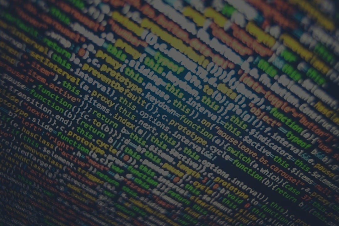 tilt-shift photography of HTML codes