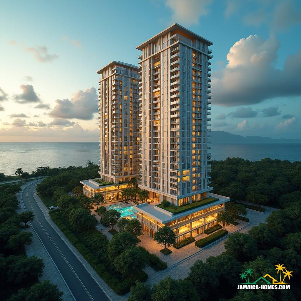 Luxury real estate scheme in jamaica caribbean