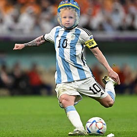 My son, the two year old soccer prodigy