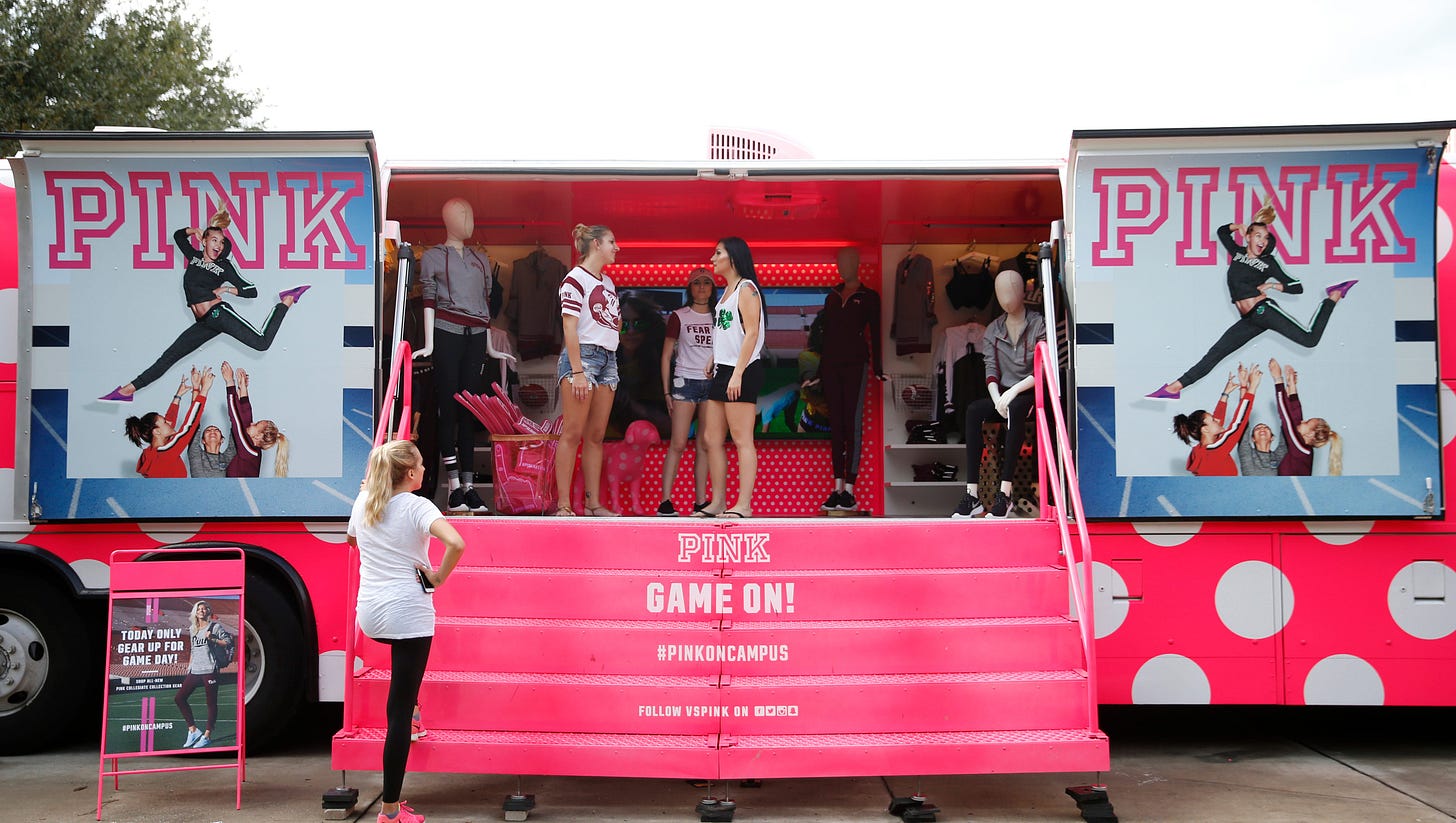 Victoria's Secret PINK Bus