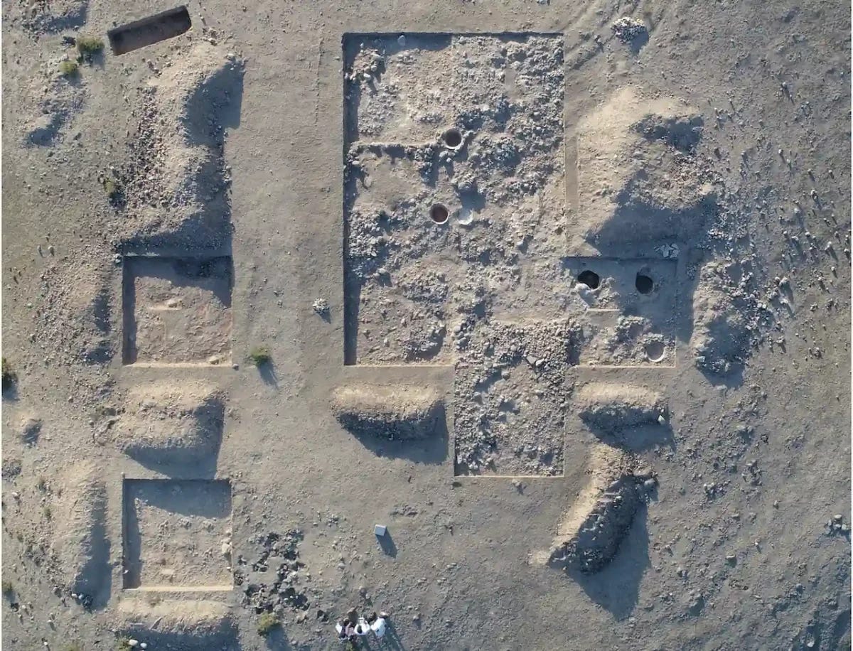 Excavations at Iskandar Tepa. Excavations at Iskandar Tepa.