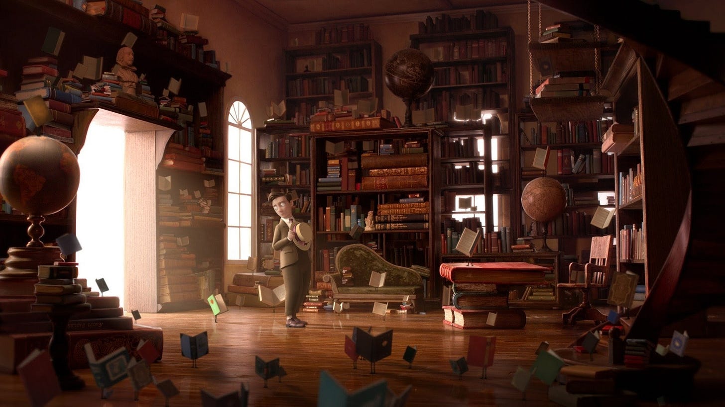 The Fantastic Flying Books of Mr. Morris Lessmore - Movies on Google Play The Fantastic Flying Books of Mr. Morris Lessmore - Movies on Google Play