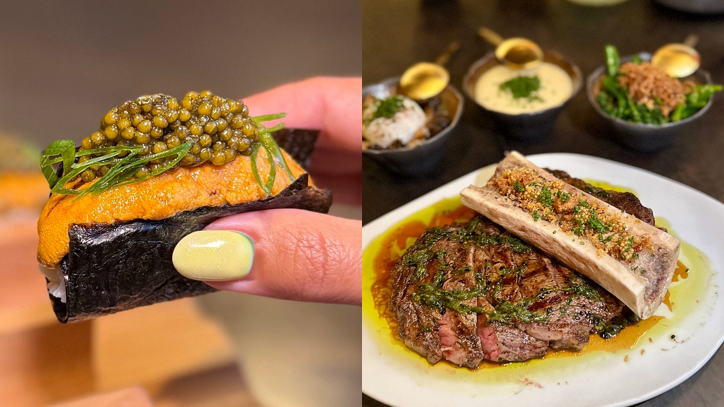 Precita Social (left) & Superprime Steakhouse