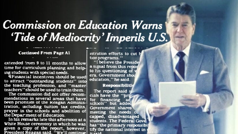 WATCH: 40 Years After 'A Nation at Risk,' the Inside Story of the 36 Pages  That Changed American Education – The 74