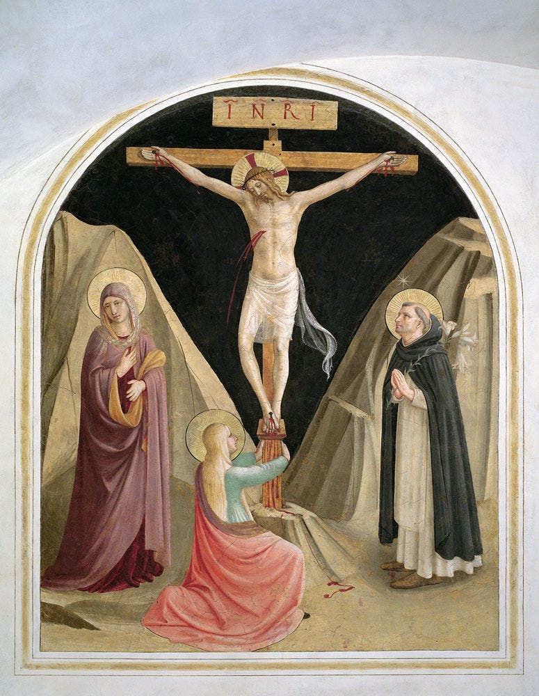 Cell 3, The Annunciation - Fra Angelico