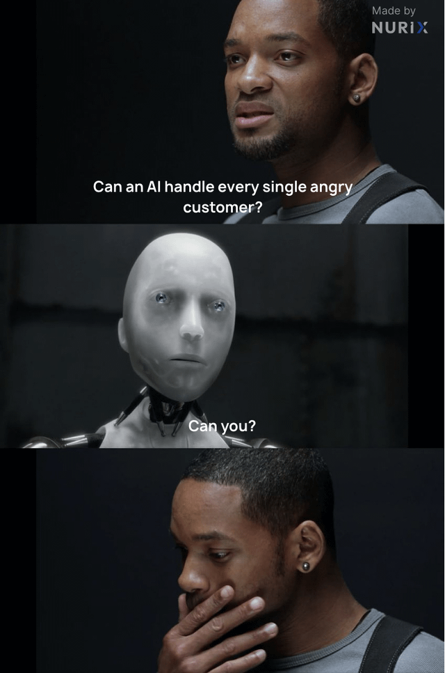 r/aimemes - Can AI really handle every angry customer? r/aimemes - Can AI really handle every angry customer?