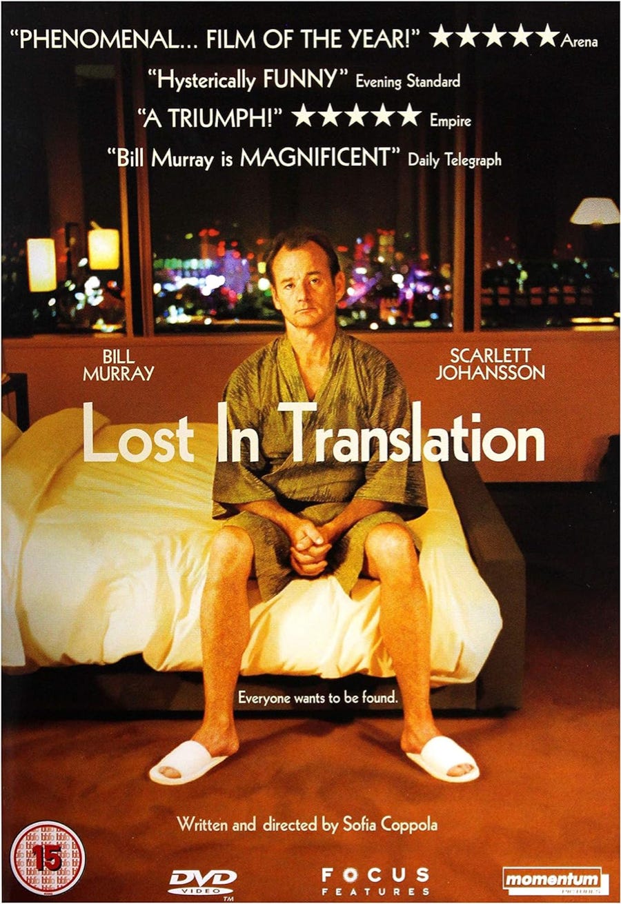 Lost in Translation (2003) - Luke Honey's WEEKEND FLICKS.