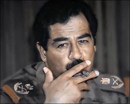saddam cigarette August 8