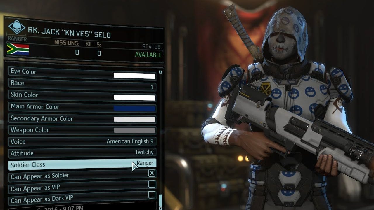 XCOM 2 - Character Creation