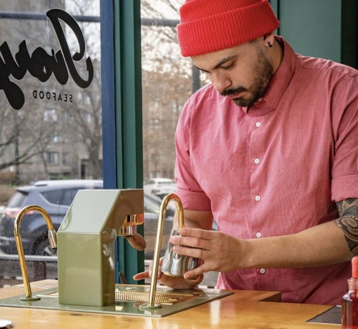 Will funded Cafe Gloria, a coffee shop named after his mother.