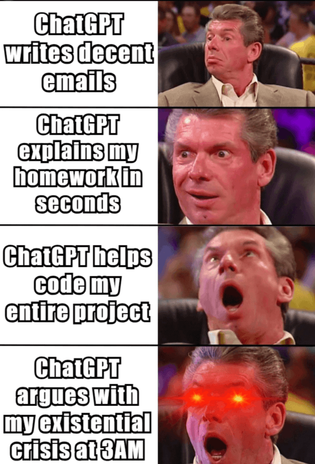 r/ChatGPT - When you slowly grow dependant on AI...