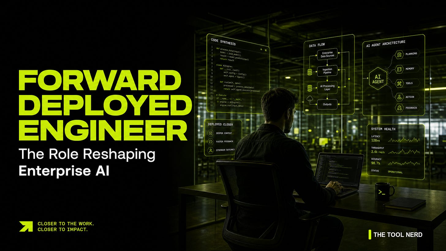 Cover Image: Forward Deployed Engineer