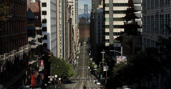 The magic of empty streets. The magic of empty streets.