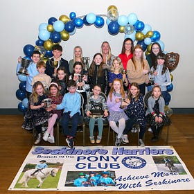 Seskinore Harriers Pony Club awards night