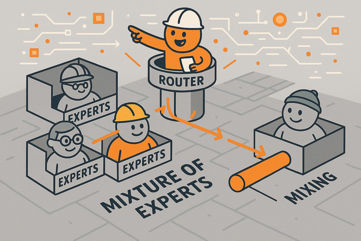How a Mixture of Experts Helps AI - by Oliver Morgan