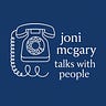 Joni McGary Talks with People