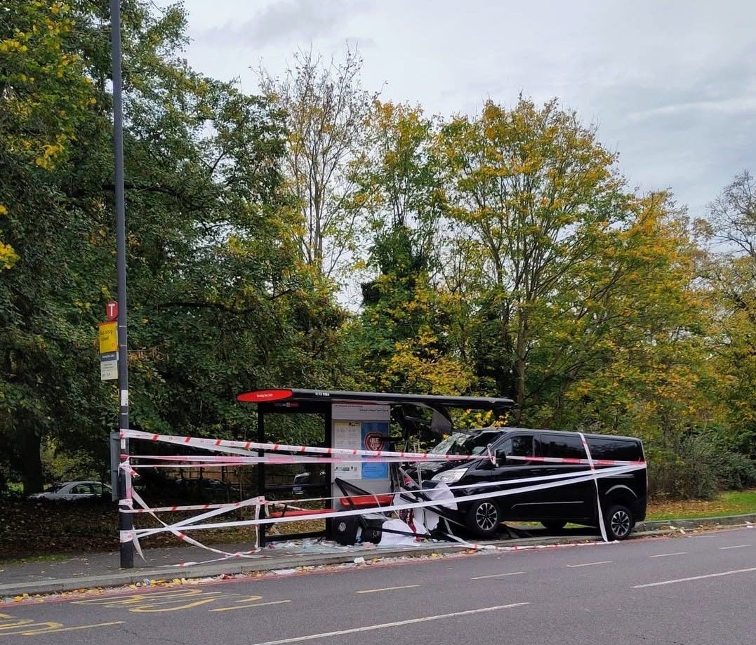 May be an image of road and text