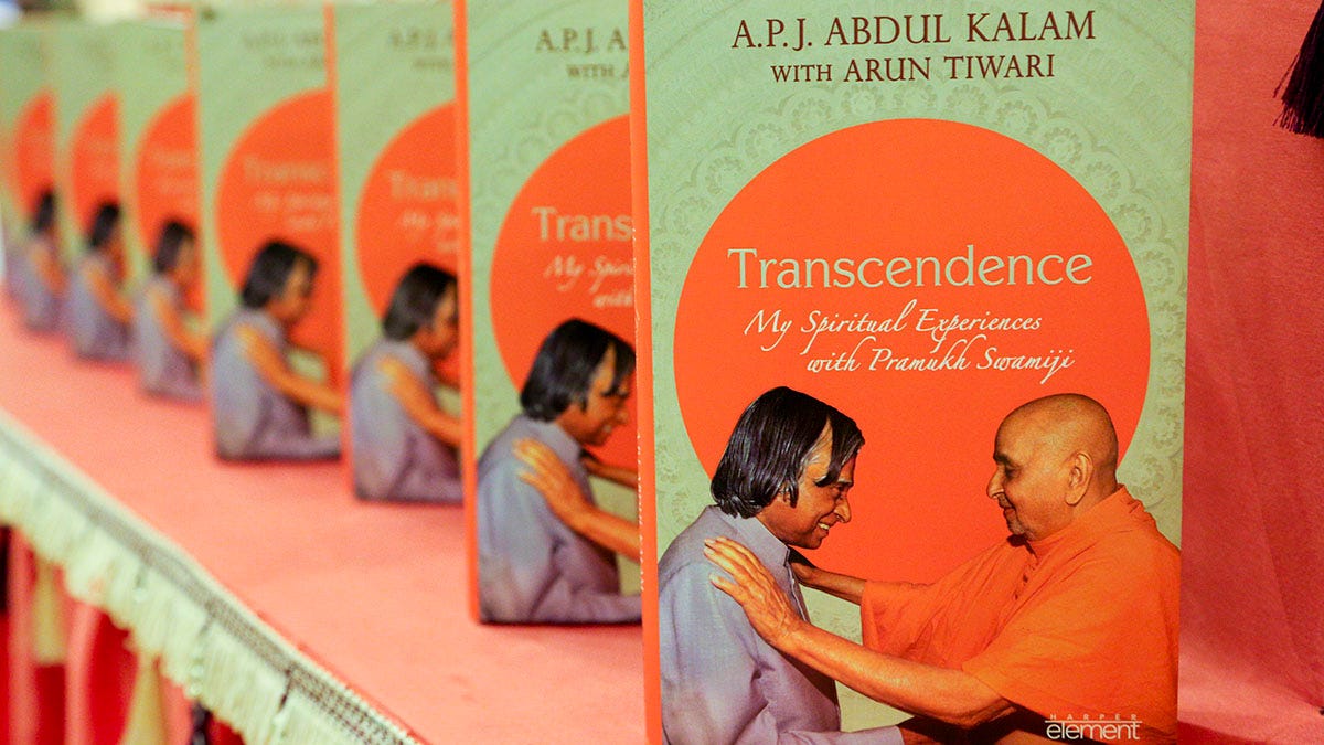 Transcendence' - Celebrating the Historic Book by Dr APJ Abdul Kalam on  H.H. Pramukh Swami Maharaj, Mumbai, India