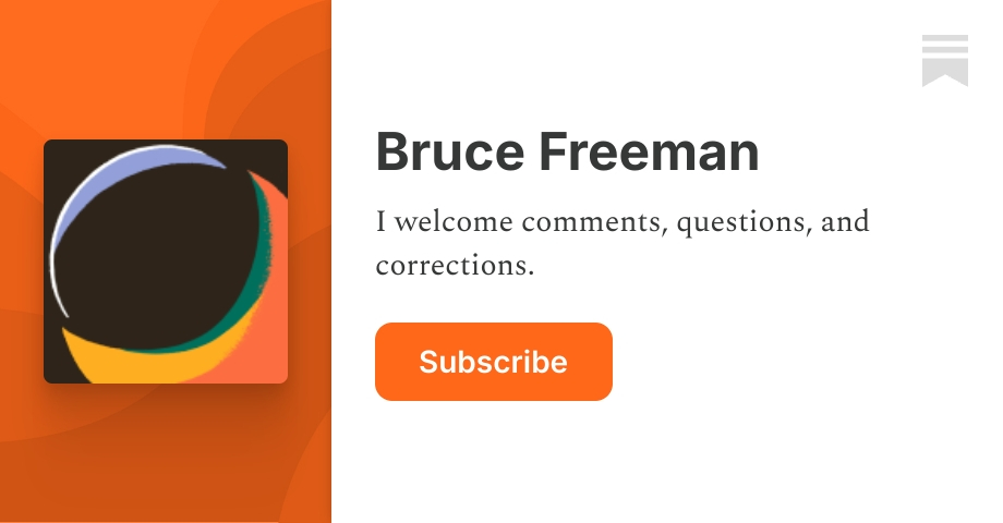 Bruce Freeman | Substack