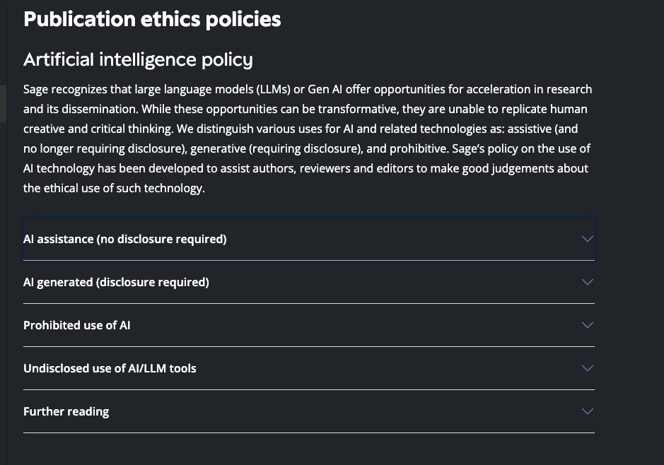 Why AI Disclosure Policies Are Asking the Wrong Question