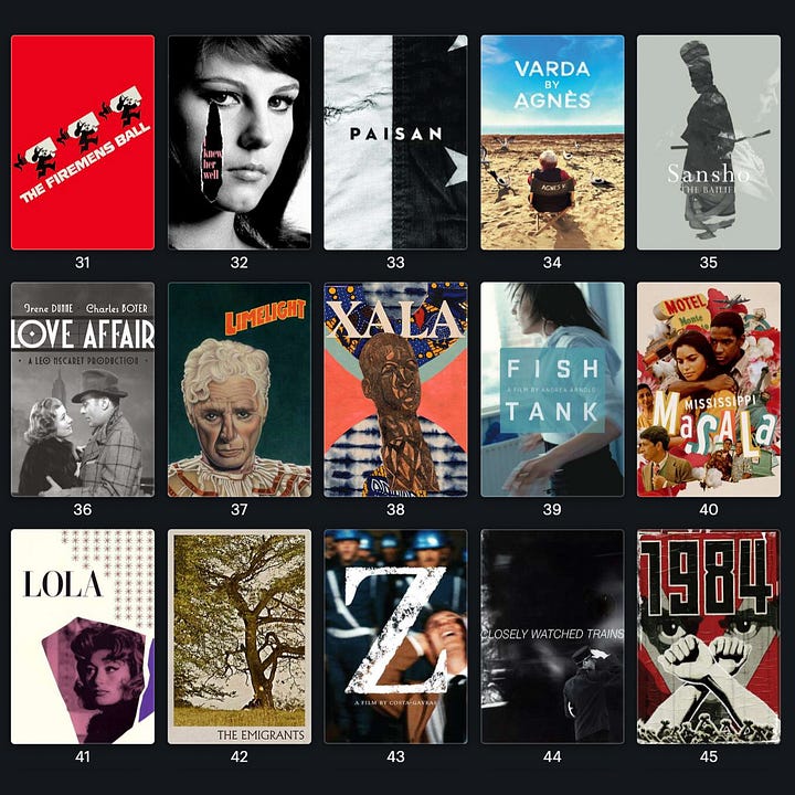 Letterboxd Criterion Challenge Poster Art