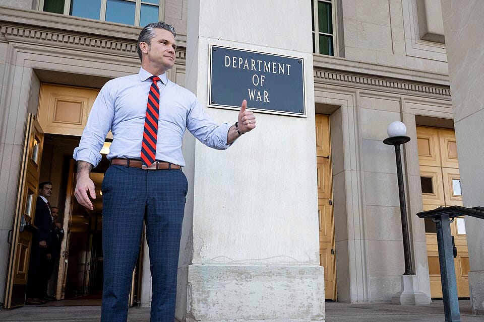 File:251113-D-FN350-2324 SecDef Pete Hegseth Installs War Department Sign.jpg