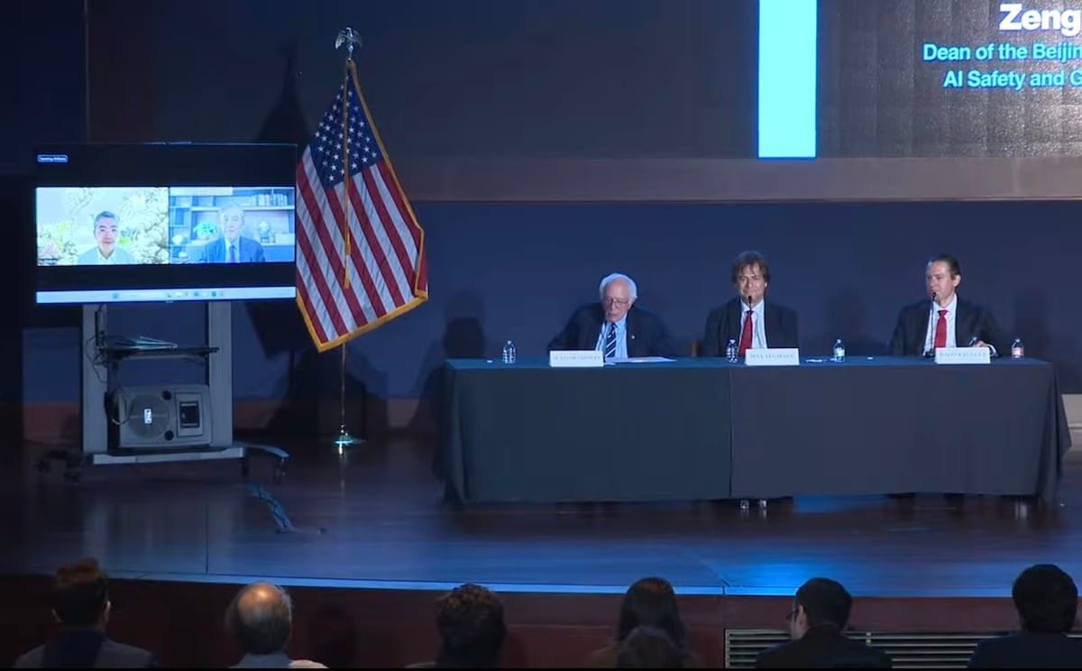 Sanders Convenes Chinese and American Computer Scientists to Warn of Threat  from AI