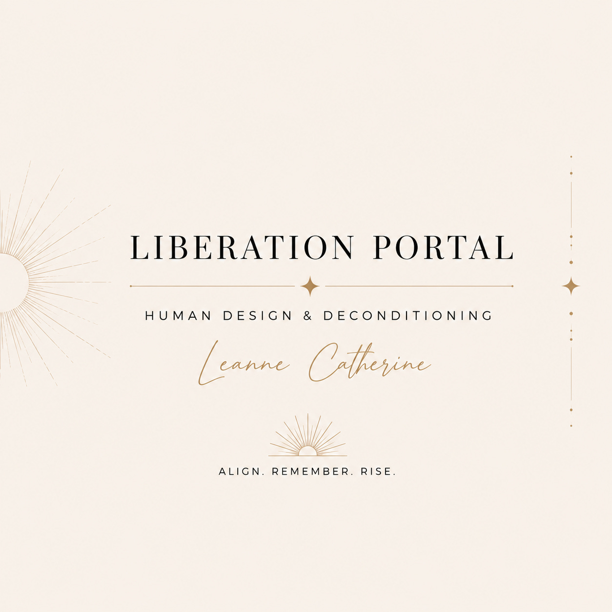 Liberation Portal | Human Design & Deconditioning