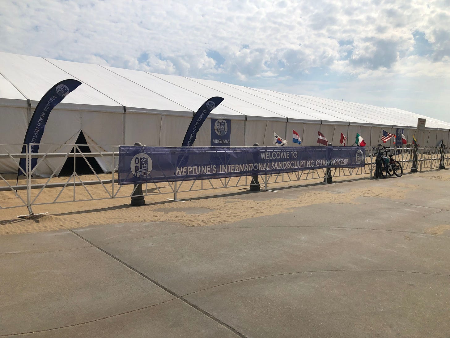 welcome to neptune's international sandsculpting championship