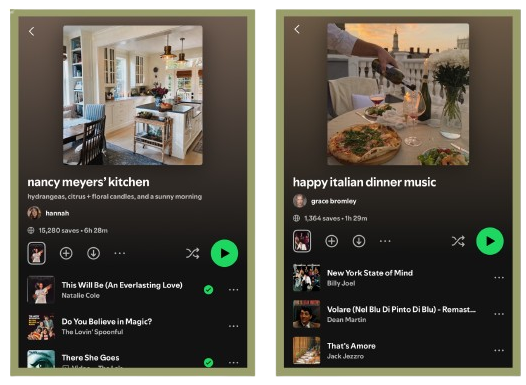 nancy meyers' kitchen and italian dinner party music playlists