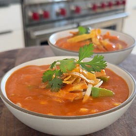 Mom’s Chicken Tortilla Soup