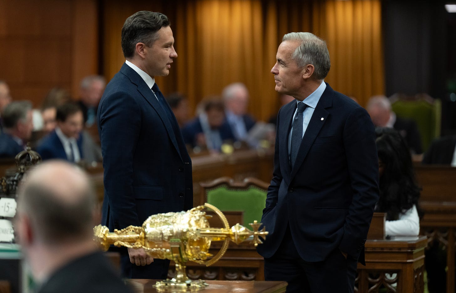 Carney, Poilievre face off for first time in Parliament - The Globe and Mail