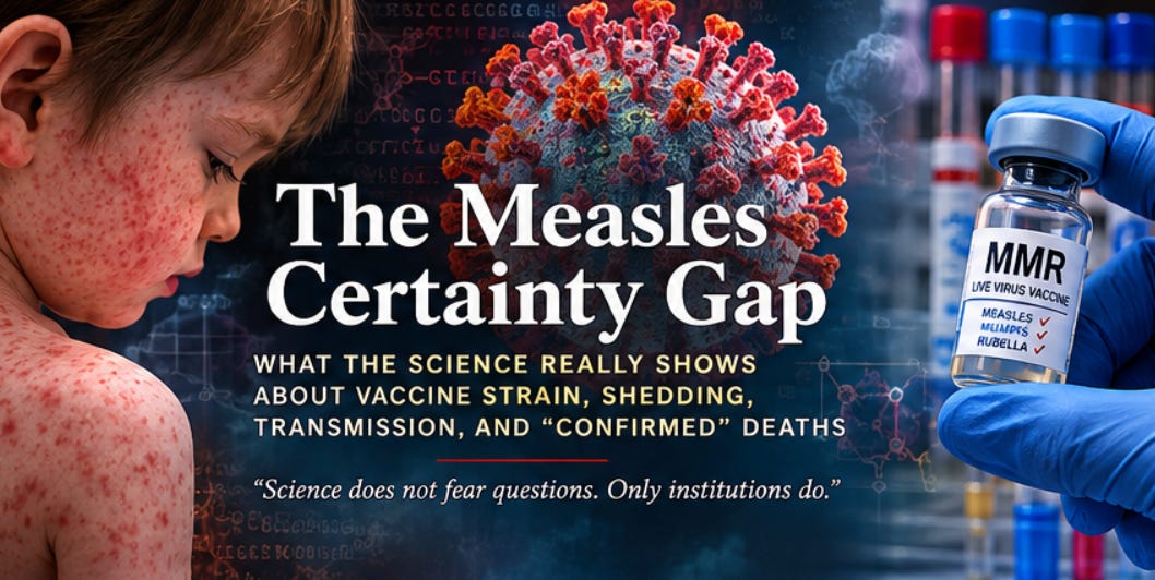 The Measles Certainty Gap