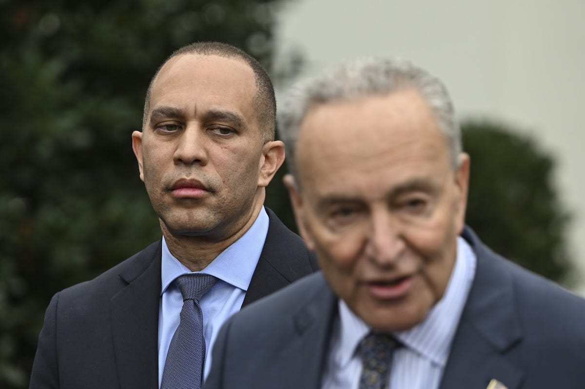 Schumer And Jeffries Prepare Another Blank Check For The Trump Dictatorship