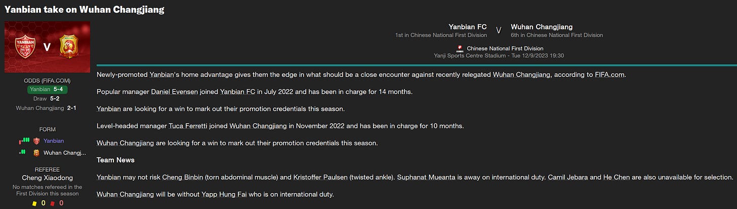 Football Manager 2023 Match Preview Football Manager 2023 Match Preview