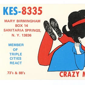 The Lost Histories of Women, Found in QSL Cards
