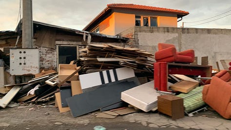 Gypsy (Roma) slums